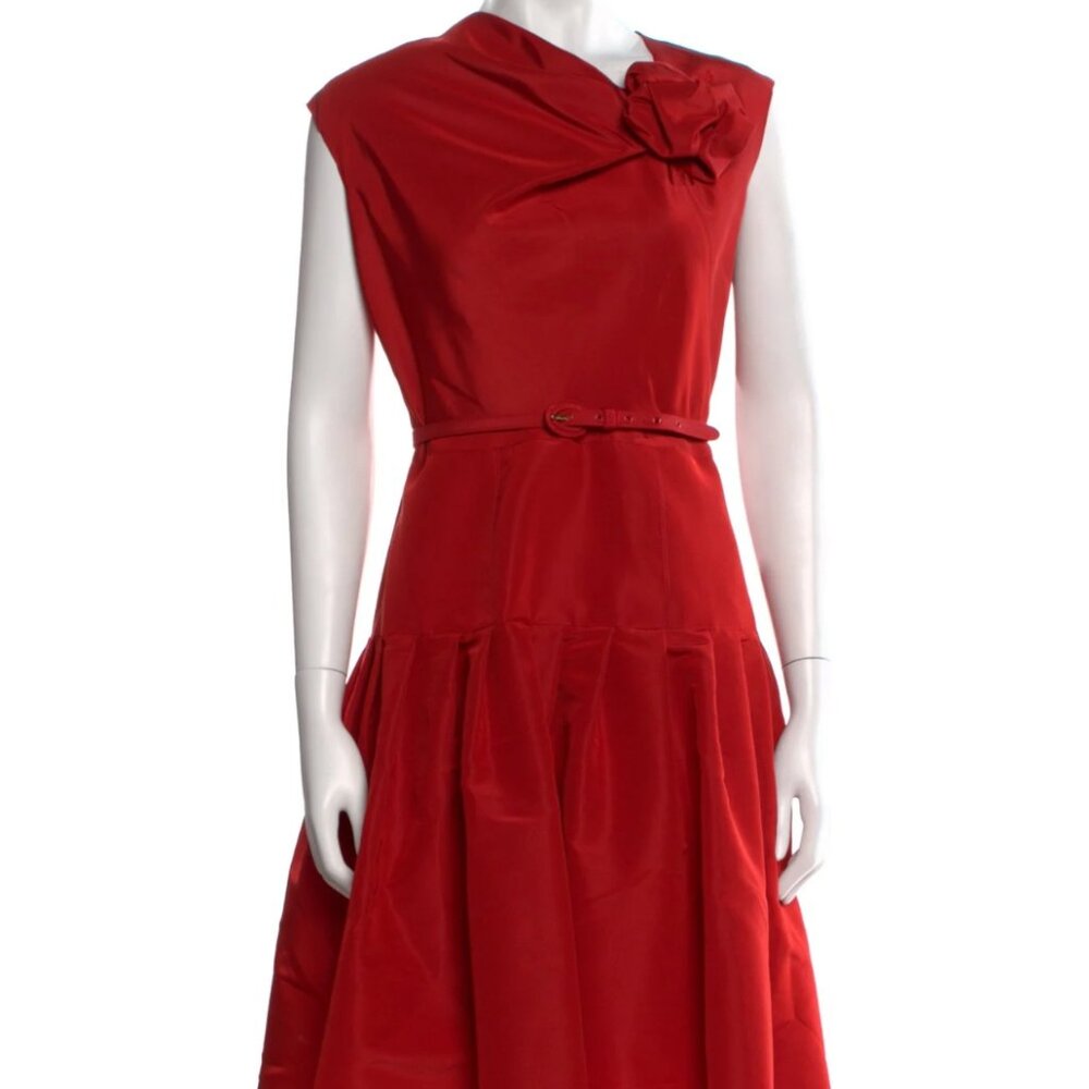 Oscar de la Renta  A-Line Dress From the Fall/Winter 2009 Collection.